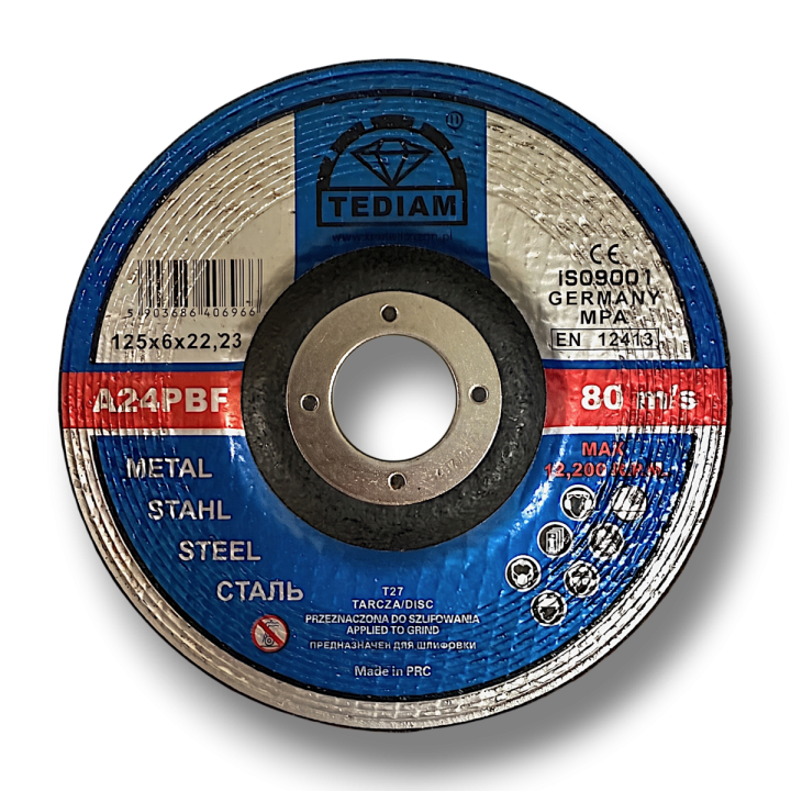 Tarcza korundowa do szlifowania TEDIAM METAL